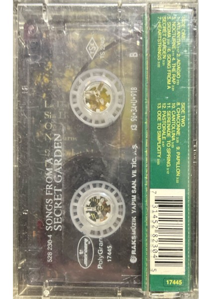 Kaset Secret Garden Songs From A Secret Garden Soundtrack Kaset fiyatları