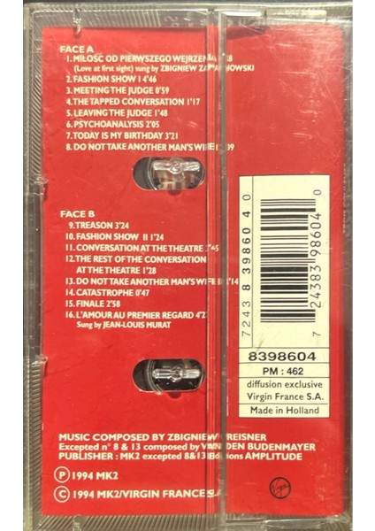 Kaset Rouge Soundtrack Kaset fiyatları