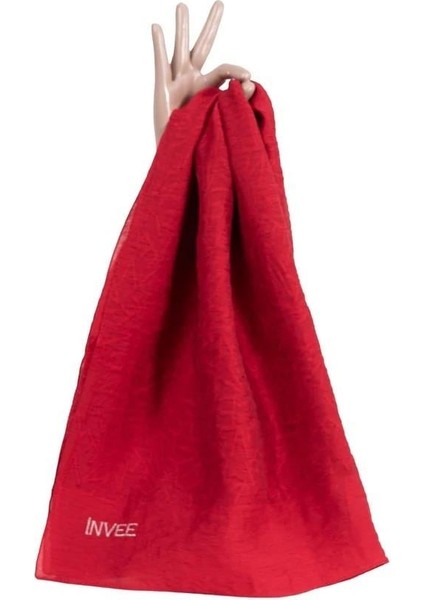 Desen Şal 1550-KIRMIZI