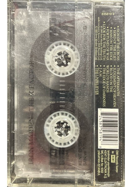 Kaset Iron Maiden The x Factor Kaset fiyatları
