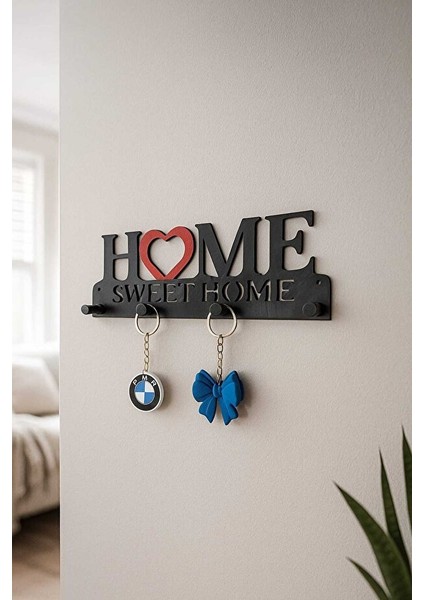 Home Yazılı Anahtar Askısı Duvara Yapışkanlı Askı Delmeden Montaj | Güçlü Taşıyıcı