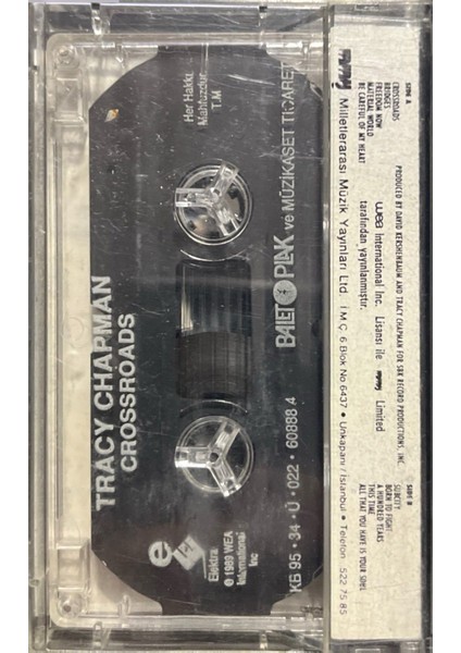 Kaset Tracey Chapman Cross Roads Kaset fiyatları