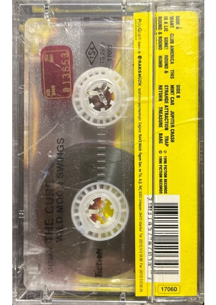 Kaset The Cure Wild Moon Swings Kaset fiyatları