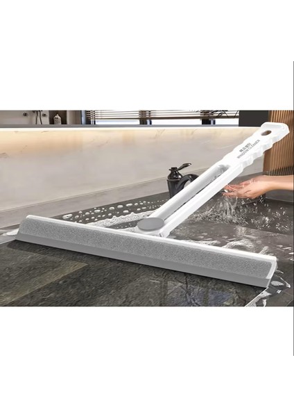 Katlanabilir Temizlik Çekpası – Su Çekme Aparatı | Ayarlanabilir Sap – Banyo, Mutfak, Balkon Için Pratik Temizlik fırsatları