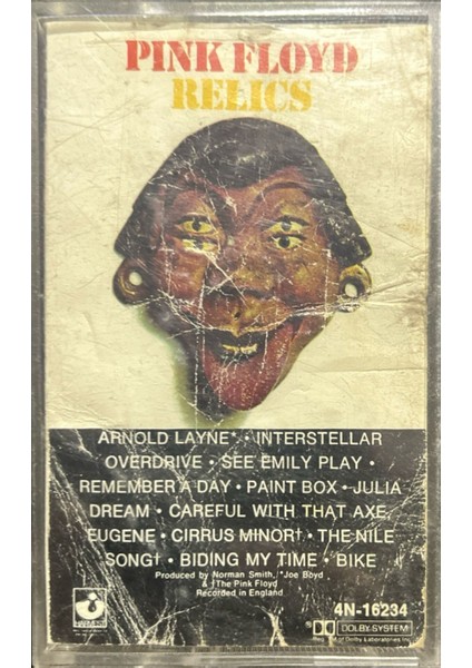 Kaset Pink Floyd Relics Kaset