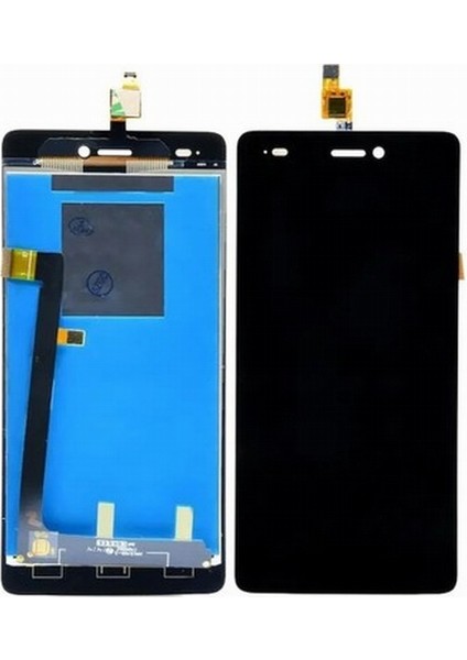 Via 8c LCD + Siyah Dokunmatik Ekran Cep Telefonu Ekranı