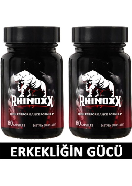 Rhinoxx: Erkeklere Özel Deneyimlerin Sırrı 30LU Formül X2 Adet