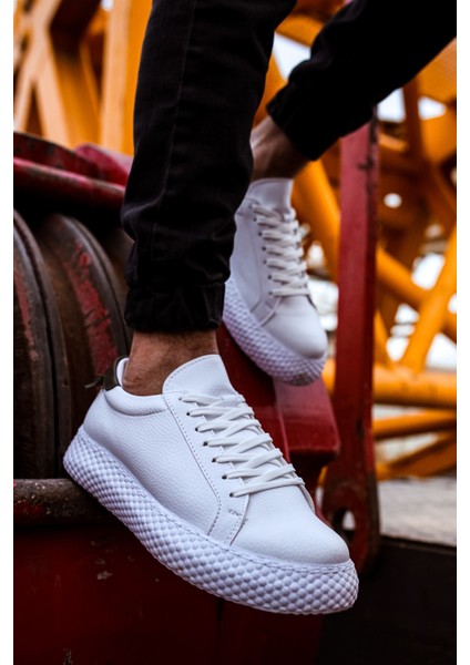 CH107 - Cbt Felibord Erkek Ayakkabı Beyaz / Hakı fırsatları