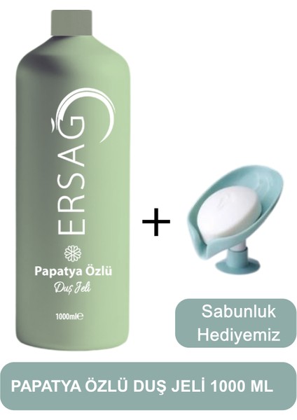 Papatya Özlü Duş Jeli 1000 Ml- Sabunluk Hediyemiz 355-13