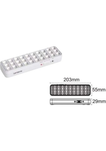 30 Ledli Işıldak 6-8 Saat Aktif Işık Ip 40 204619 (5061 1270) fırsatları