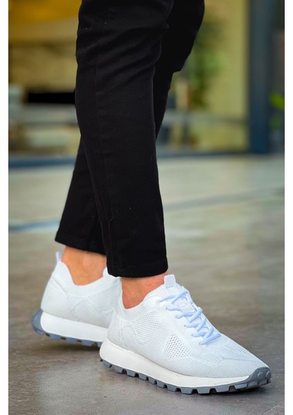 CH2409 - Triko Erkek Ayakkabı Beyaz modelleri