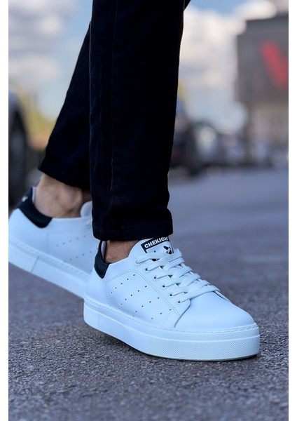 CH983 - Cbt Tennis Erkek Ayakkabı Beyaz/sıyah modelleri