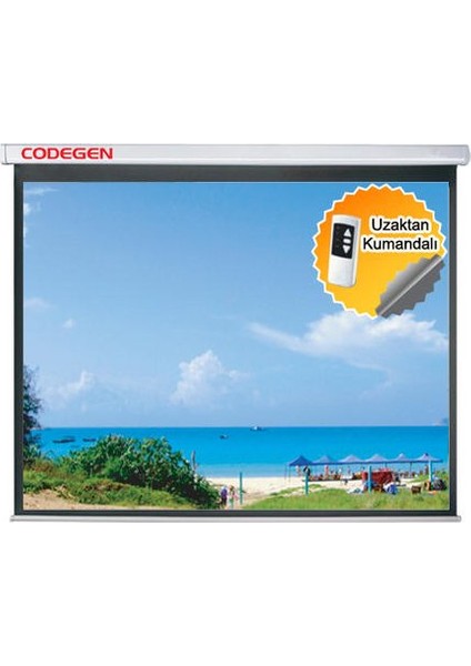 Codegen Ex-24 240X200 Motorlu Uzaktan Kumandalı Perde