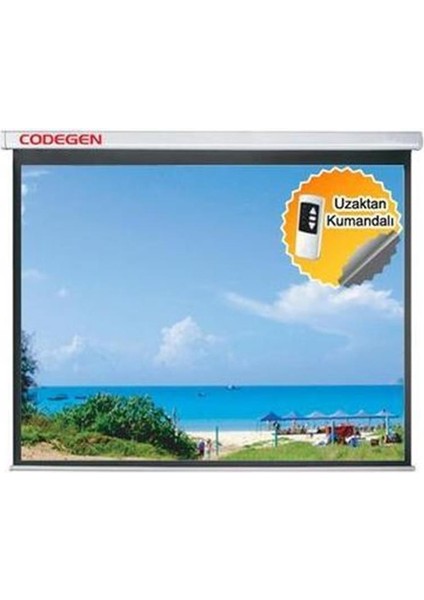 Codegen Ex-30 300X225 Motorlu Uzaktan Kumandalı Perde