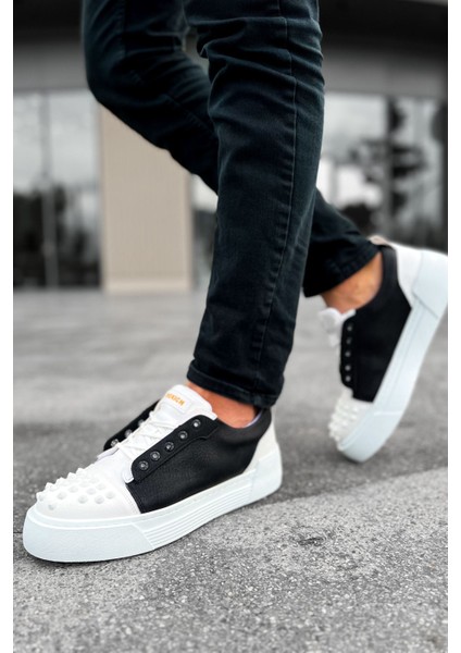 CH169 - Cbt Thorn Erkek Ayakkabı Beyaz/sıyah modelleri