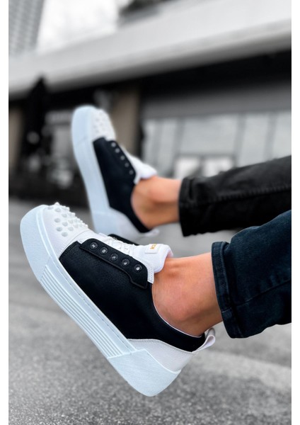 CH169 - Cbt Thorn Erkek Ayakkabı Beyaz/sıyah indirimleri