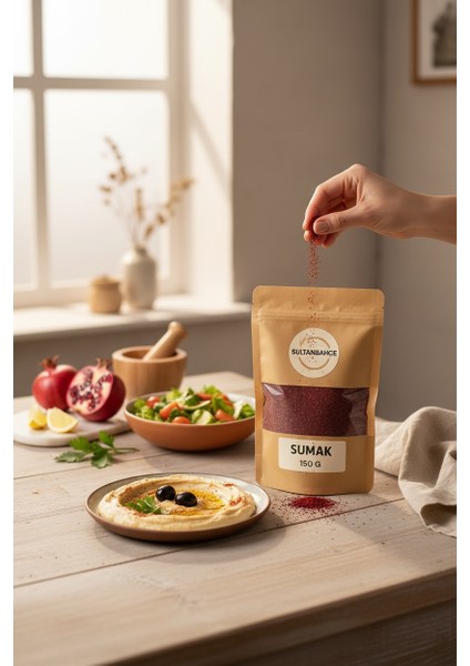 Sumak 150 gr -Ekşi Aromalı Yemek Baharatı - Tazeçekilmiş fiyatları