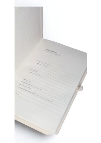 Atatürk Siluet Baskılı Ham Bez Kapak 13X21 cm Çizgili Defter – Lastikli Premium Ajanda fiyatları