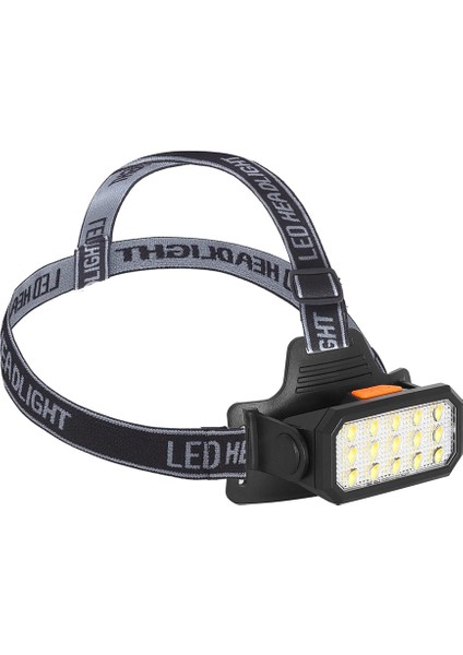 15 Ledli Sarı / Beyaz Şarjlı Kafa Lambası WT-652 fırsatları