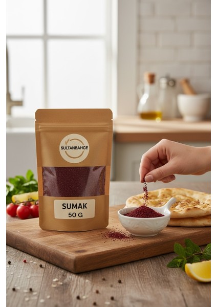 Sumak 50 gr - Ekşi Aromalı Yemek Baharatı - Taze Çekilmiş fiyatları