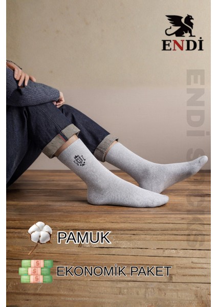 Pamuk Erkek Mevsimlik Ekonomik Çorap Seti 4 Çift Uzun Konforlu Dayanıklı Günlük fiyatları