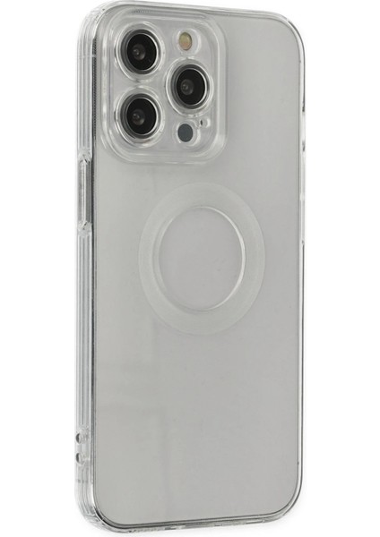 MYT09 iPhone 14 Pro Kılıf Santa Lens Silikon - Şeffaf fiyatları