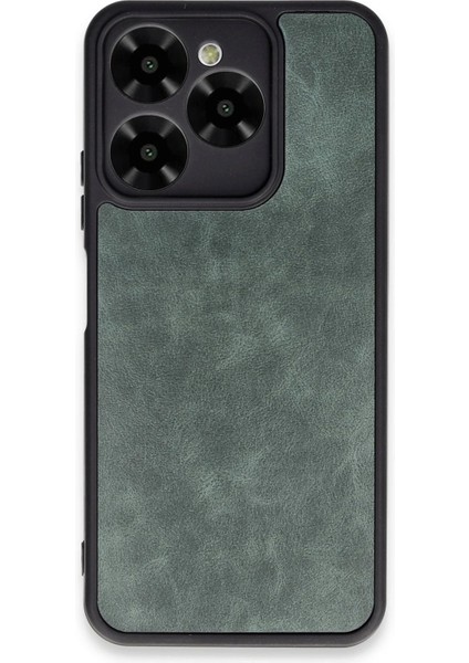 MYT09 General Mobile Era 50 Kılıf Aras Deri Kapak - Koyu Yeşil