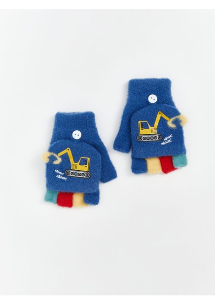 Yeni Sezon Kapaklı Erkek Çocuk Triko Eldiven