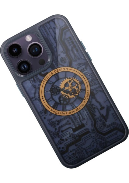 MYT09 iPhone 14 Pro Kılıf Magic Magneticsafe Silikon - Siyah fiyatları