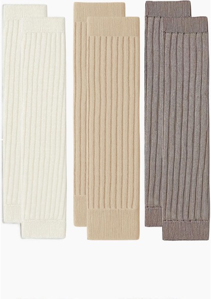 3 Çift Basic Kalın Pamuk Karışımlı Tozluk