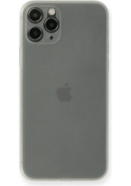 MYT09 iPhone 11 Pro Kılıf Pp Ultra Ince Kapak - Beyaz
