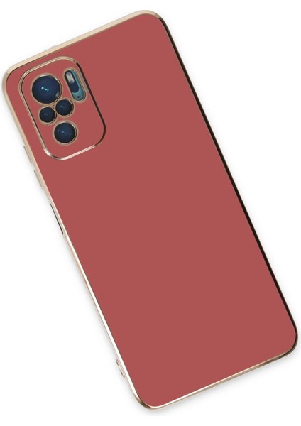 MYT09 Xiaomi Redmi Note 10 Kılıf Volet Silikon - Kırmızı modelleri