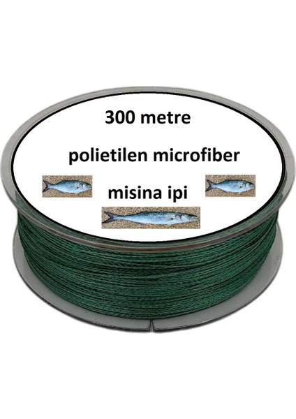 Misina 300M Polietilen Microfiber 2.0 Ip Misina Yeşil