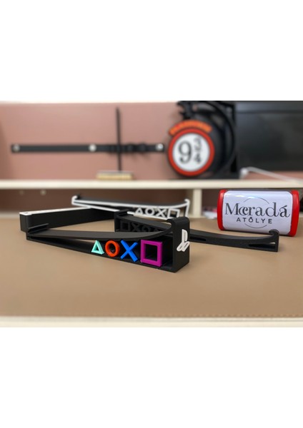 Playstation 5 Pro ve Slim Yatay Stand Nostaljik Tasarım (Dijital Sürüm) modelleri