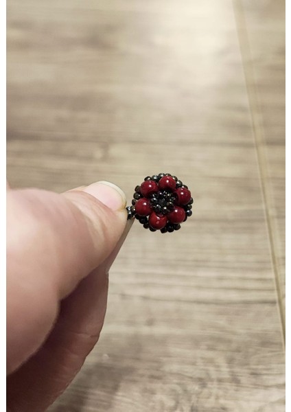 Boncuk İşlemesi Cevşen Kolye / Nazarlık / Yaka İğnesi -Maşallah