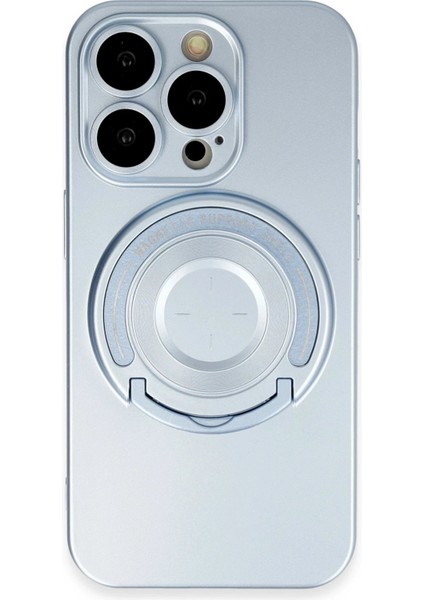 MYT09 iPhone 14 Pro Kılıf Lukka Magneticsafe Kapak - Sierra Blue