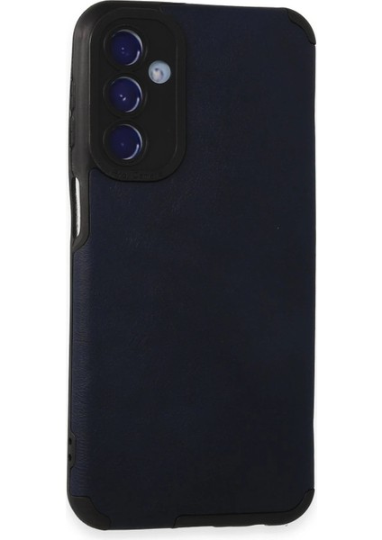 MYT09 Samsung Galaxy M34 5g Kılıf Loop Deri Silikon - Lacivert