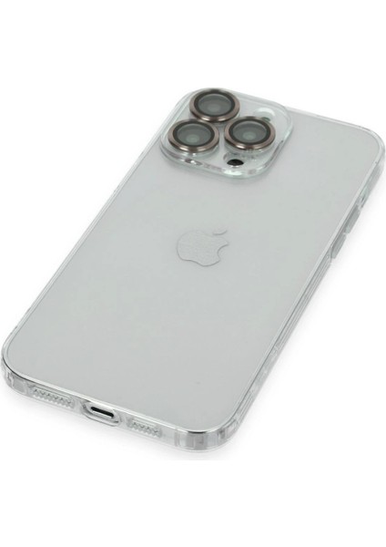 MYT09 iPhone 13 Pro Kılıf Luko Lens Silikon - Gold fırsatları