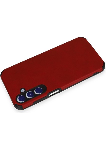 MYT09 Samsung Galaxy A25 5g Kılıf Loop Deri Silikon - Kırmızı modelleri