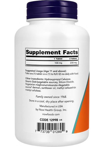 Magnesium Glycinate 180 Tablet fırsatları