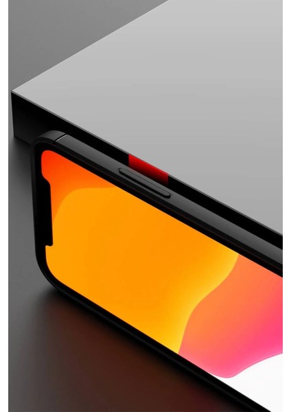 MYT09 iPhone 12 Mini Kılıf Range Yüzüklü Silikon - Mavi