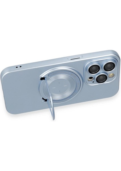 MYT09 iPhone 13 Pro Kılıf Lukka Magneticsafe Kapak - Sierra Blue modelleri