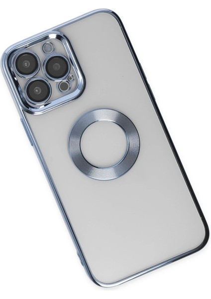 MYT09 iPhone 14 Pro Kılıf Slot Silikon - Sierra Blue modelleri