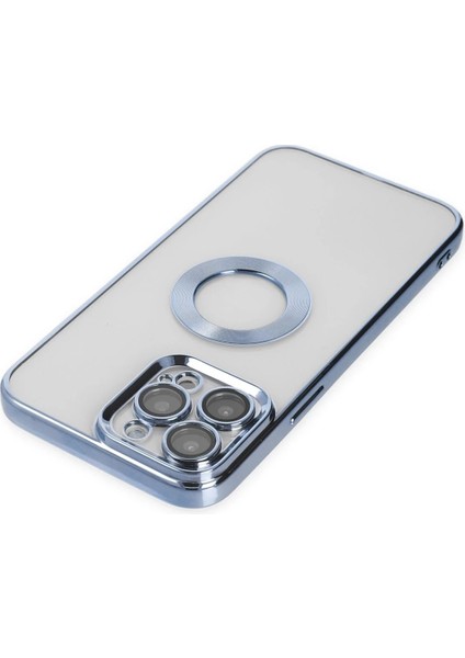 MYT09 iPhone 14 Pro Kılıf Slot Silikon - Sierra Blue indirimleri