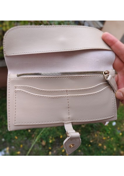 Zarif Şık Tasarımlı Askılı Kadın Cüzdan fırsatları