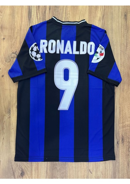 Ronnald'o 9 Numara Nazario Retro Futbol Çocuk Forması 4'lü Set Çorap + Bileklik Hediyeli fiyatları