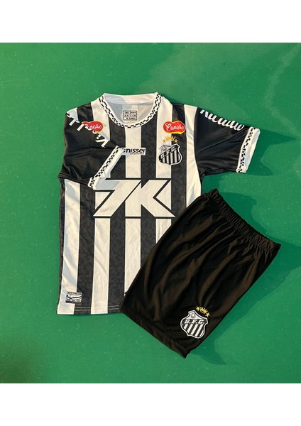 Neymar Jr. Santos 2025/2026 Yeni Sezon Çocuk Futbol Forması 2'li Set