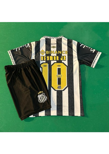 Neymar Jr. Santos 2025/2026 Yeni Sezon Çocuk Futbol Forması 2'li Set fiyatları