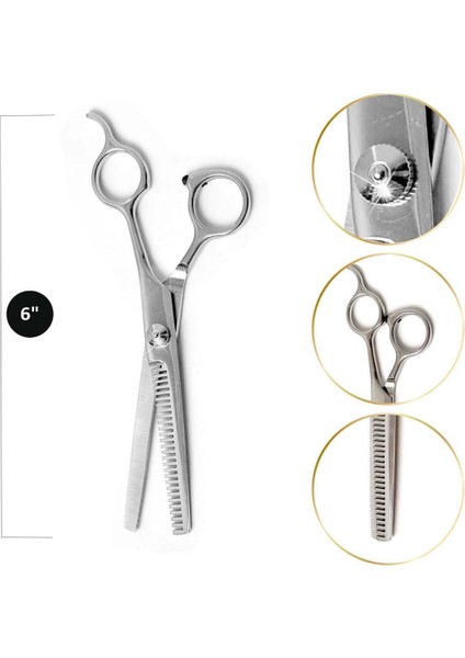 Kuaförler Için Saç Efile (Ara) Makası 6" No 16