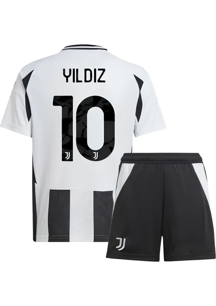Juventus Kenan Yıldız Futbol Çocuk Forması 2024/25SEZON 2'li Set Forma + Short